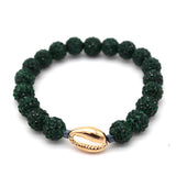 D O W R Y in emerald.