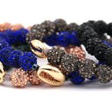 D O W R Y in sapphire.